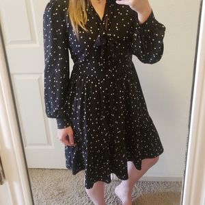 Kate Spade Black Polka Dot Dress